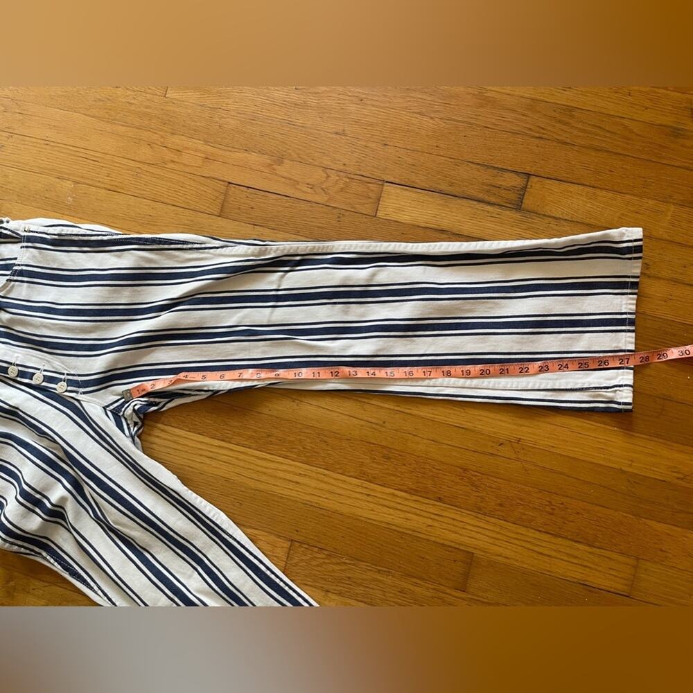 60s Vintage Wrangler Misses Striped Button Fly Jeans - Picture 13 of 13